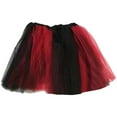 thumbnail image 1 of Zshosam Tutu Girls Skort Infant Baby Girls Fluffy Soft Tutu Skirt Toddler Princess Tulle Ruffled Size 1T 3T,(Red 1-3 Years), 1 of 6