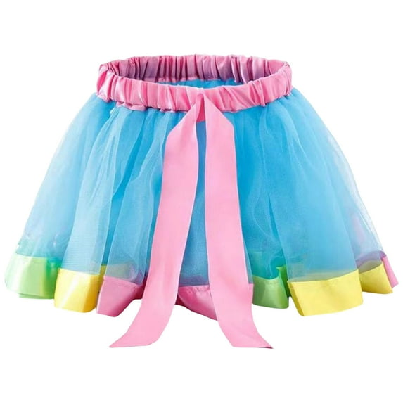 Zshosam Tutu Toddler Baby Girls Tutu Skirt with Diaper Cover,Soft Tulle Skirt Infant Skorts Size 2T 3T,(Light Blue 2-3 Years)