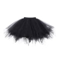 thumbnail image 1 of Zshosam Tutu Toddler Girl Girl Tutu Skirts, Baby Girls Tutu Skirt Magic Light Princess Dancing Skirt Tulle Ballet Size 2T 12T,(Black 2-12 Years), 1 of 2