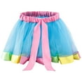 thumbnail image 1 of Zshosam Tutu Toddler Skirt Baby Girls Soft Tutu Skirt with Diaper Cover,1st Birthday Party Tutu Skirt Size 3T 4T,(Light Blue 3-4 Years), 1 of 6