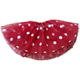 thumbnail image 1 of Zshosam Tutus for Girls Baby Girl Tutu Skirt Soft Fluffy Layer Tulle Skort for Infant Toddler Size 1T 3T,(Red 1-3 Years), 1 of 6