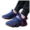 thumbnail image 1 of Zshosam Walking Shoes Toddler Boys Shoes Little Kids Sneakers Walking Shoes for Toddler Size 2.5,(Dark Blue Big Kids 2.5), 1 of 9