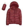 thumbnail image 1 of Zshosam Women Puffer Jacket Hooded Warm Lightweight Packable Quilted Puffer Coat Outwear(,S), 1 of 6