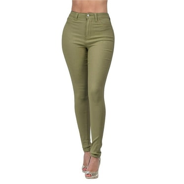 Zshosam Women's Plus Size Super Flare High Rise Pull On Jeans(AG,S)