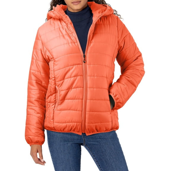 Zshosam Women's Ultra-Light REAL DOWN Jacket Packable Puffer Coat(RD1,L)