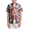 thumbnail image 1 of Zshosam Youth Boys Patriotic Shirt American Flag Patriotic Shirt Boys 4th of July T-Shirt Size 3T 4T,(Watermelon Red 3-4 Years), 1 of 5