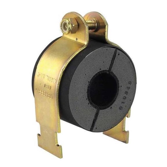 Zsi Insulated Strut Clamp,1 1/8"OD,3 1/4"W UX11810