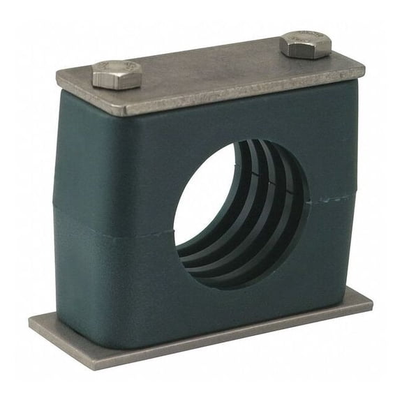 Zsi Vibration Beta Clamp,1 1/16"OD,2 23/64"W S4017S-SS