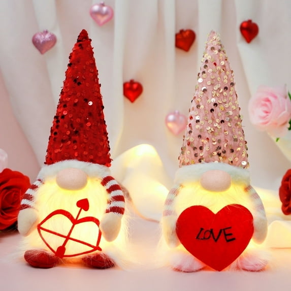 Zsiparty 2 Pcs Mother's Day Gnomes Plush Decor Gifts, Cute Gnomes Decorations for Home, Mother's Day Gifts for Mom, 11.8 inch