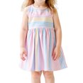thumbnail image 1 of Zszcpp Baby Girl Newborn Dresses Comfortable Colorful Sleeveless Classic Design Princess Striped Cool Casual Dresses, 1 of 7