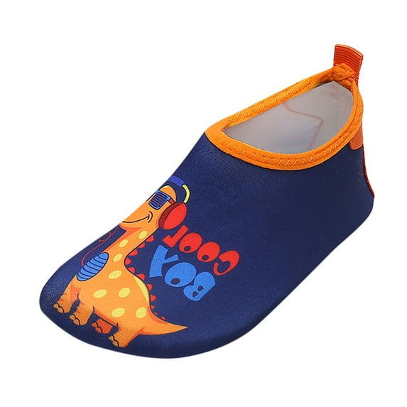 Zszcpp Baby Girl Water Shoes Boys Quick Dry Animal Cartoon Outdoor Beach Water Socks Softable Lovely Kids Casual Shoes