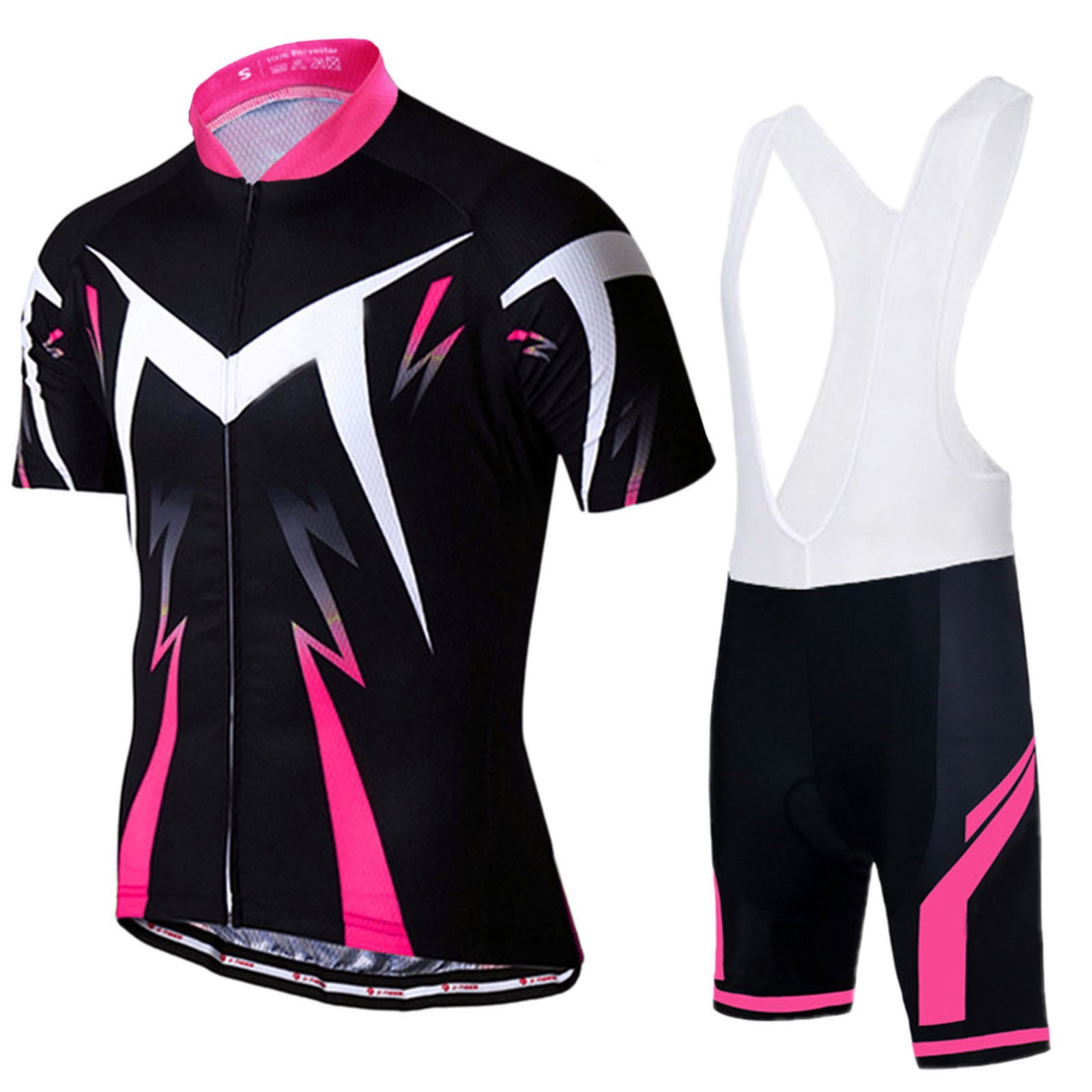 Zszcpp Biker Short Sets Men 2 Piece Outfits Bike Cycling Suit Color ...