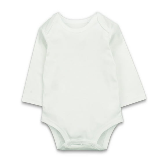 Zszcpp Girls Rompers And Jumpsuits Boys Long Sleeve Solid Lightweight Comfortable Plain Simple Style Cotton Children Bodysuits