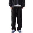 thumbnail image 1 of Zszcpp High Waisted Pants Men All Matching Plus Size Street Wear Cargo Pants Multi-Pocket Latest Lounge Trousers Casual Trouser, 1 of 5