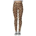 thumbnail image 1 of Zszcpp High Waisted Pants Women Printed Skniny Softable Butt Lifting Leggings Leisure Leopard Sports Trousers Casual Trouser, 1 of 6