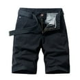 thumbnail image 1 of Zszcpp High Waisted Shorts Men Active Sports Brief Style Cargo Refreshing Outdoor Recreation Trousers Casual Trouser, 1 of 3