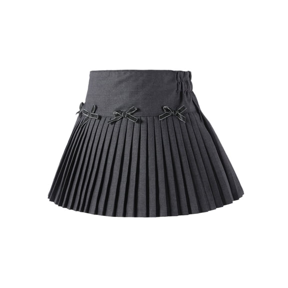 Zszcpp Mini Skirts For Toddler Girl Pleat A-Line Solid Color Faddish Fitted Going Out Leisure Loose Casual Skirts