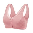 thumbnail image 1 of Zszcpp Sexy Bras For Womens Wireless Bras Front Close Seamless Comfortable No Steel Ring Lightweight Unlined T Shirt Bra Underwear, 1 of 2