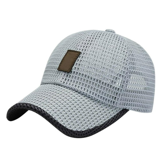 Zszcpp Summer Hats For Women 2025 Baseball Hats Trendy Mesh Sun Protection Fitted Summer Outdoor Net Breathable Caps