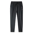 thumbnail image 1 of Zszcpp Summer Pants For Mens 2025 Ice Silk Thin Plus Size Quick Drying Recreation Minimalist Elastic Waistband Trousers Casual Trouser, 1 of 4