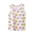 thumbnail image 1 of Zszcpp Summer Tank Top For Baby Girl Sleeveless Fitted Cotton Vest Thin Floral Undershirt Likable Versatile Blouse Girls Casual Tops, 1 of 4