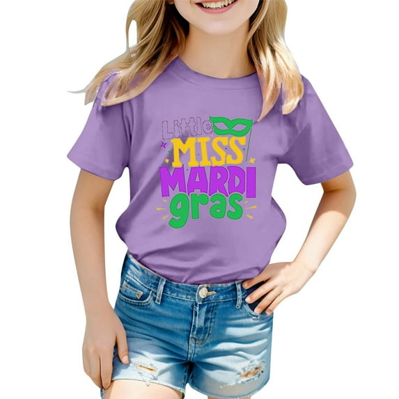 Zszcpp Summer Top For Teens Girl T Shirts 2025 Lightweight Daily Life Short Sleeve Funny Printed T-Shirt Faddish Blouse Girls Tops