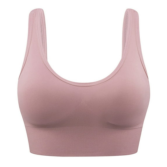 Zszcpp Supportive Bras For Women Wireless Bras Back Adjustable No Steel Ring Gather Shockproof Fitness Running T Shirt Bra Underwear