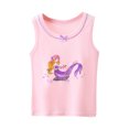 thumbnail image 1 of Zszcpp Toddler Girl Tank Top Sleeveless Fitted Cotton Vest Thin Floral Undershirt Likable Versatile Blouse Girls Casual Tops, 1 of 4
