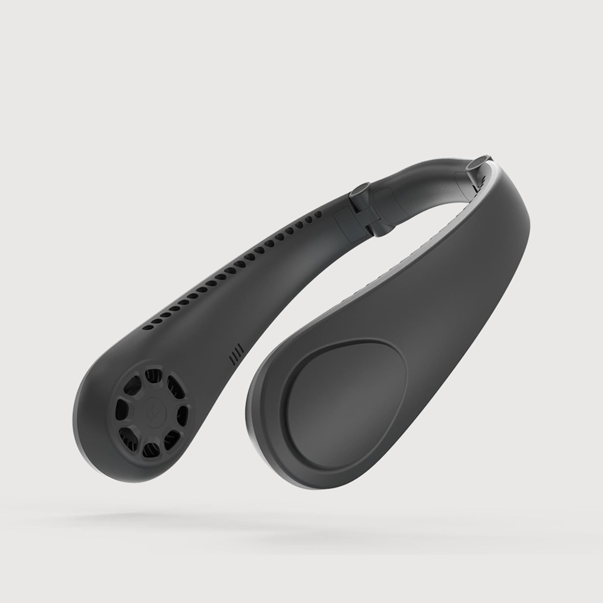 3in1 Leafless Neck Fan ブラック Amazon.com: Portable Neck Fan, Hands Free Bladeless, 360