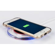 Ztech LED Wireless Charging Pad for iPhone and Android- Black