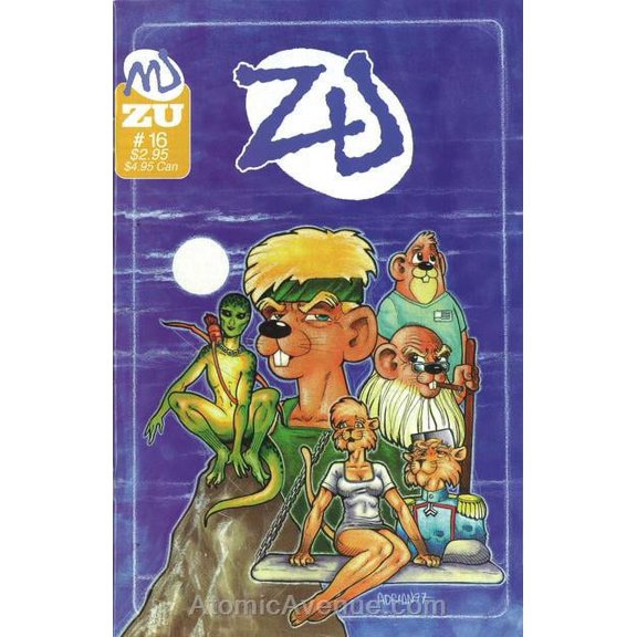 Zu #16 VF ; MU Comic Book