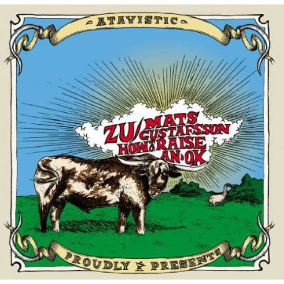 Zu - How to Raise An Ox - Jazz - CD