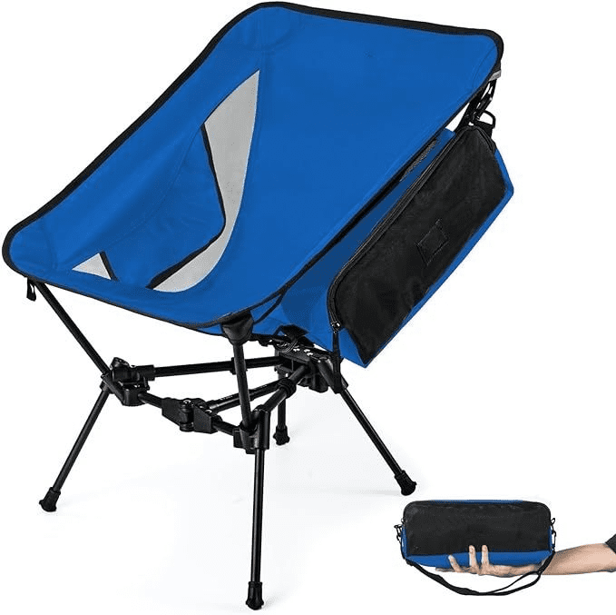 ZuFro UltraPort Portable Camping Chair, Ultralight Backpacking Chair, Lightweight Camping Chair