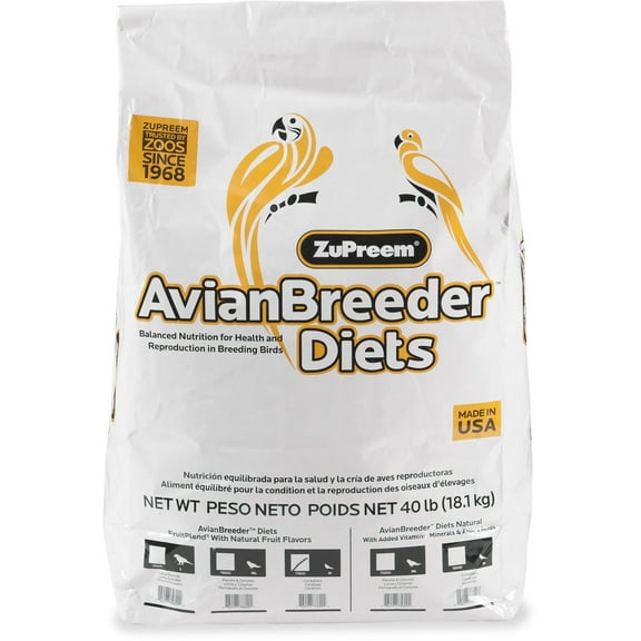 ZuPreem AvianBreeder FruitBlend Bird Food