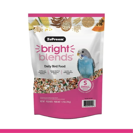 ZuPreem Bright Blends Daily Food for Small Birds