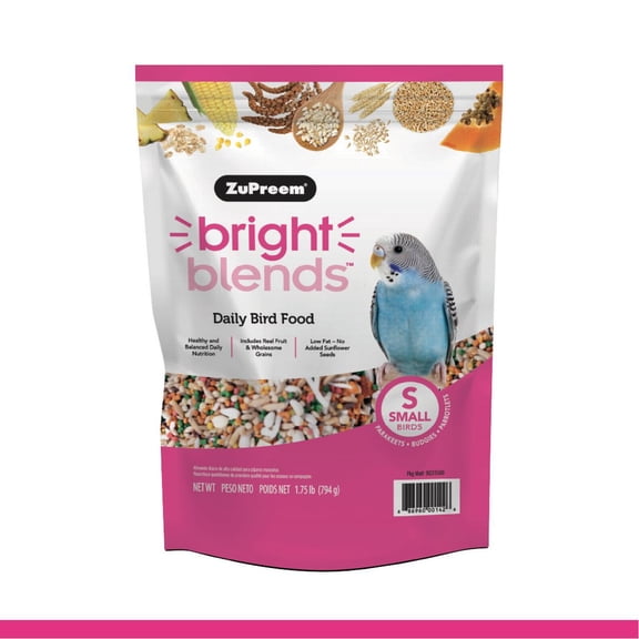 ZuPreem Bright Blends Daily Food for Small Birds