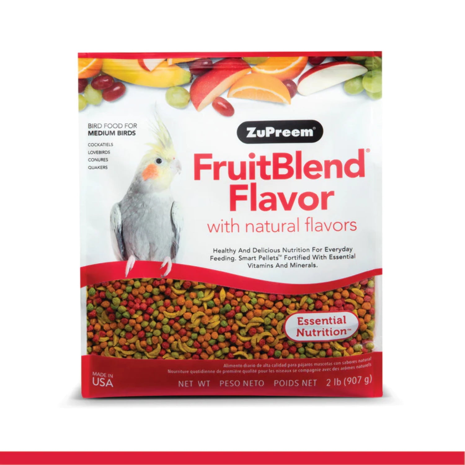 ZuPreem FruitBlend Bird Food