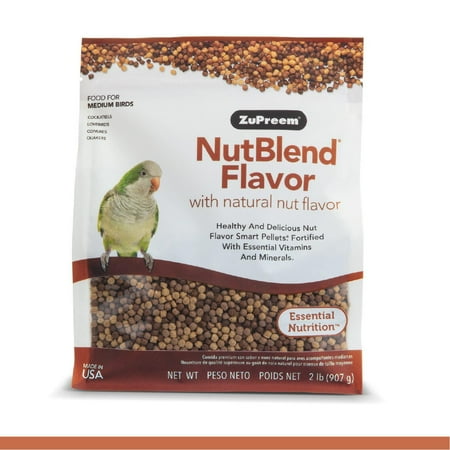 ZuPreem® NutBlend® Flavor with Natural Nut Flavors for Medium Birds