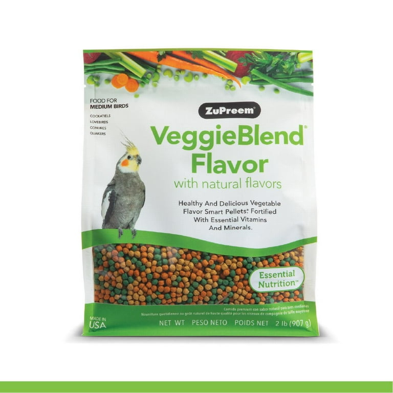 ZuPreem FruitBlend Flavor 907g 3袋セット ZuPreem FruitBlend Flavor Large Bird Food