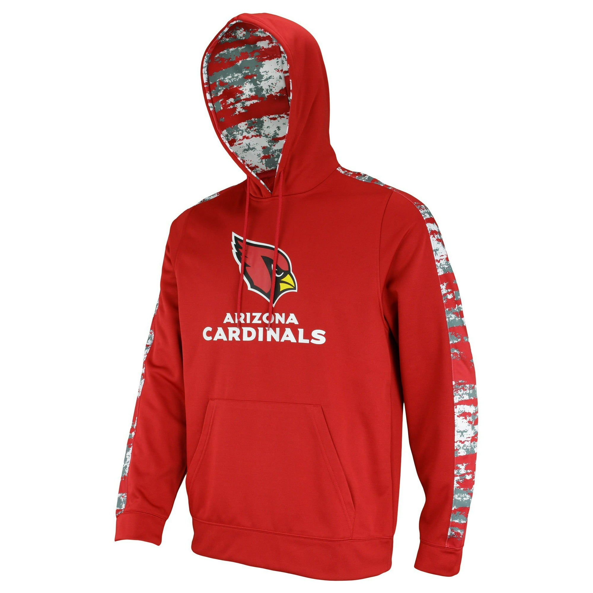 Men's Charcoal Arizona Cardinals Big & Tall Logo Pullover Hoodie