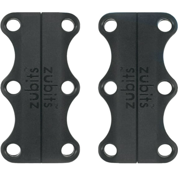 Zubits Magnetic Shoe Lace Closure System - Size 2 - Black