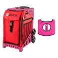 thumbnail image 1 of Zuca 18" Sport Bag - Chili with Black/Pink Seat Cover (Pink Frame), 1 of 8