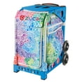 thumbnail image 1 of Zuca 18" Sport Bag - Explosion with Flashing Wheels (Blue), 1 of 6