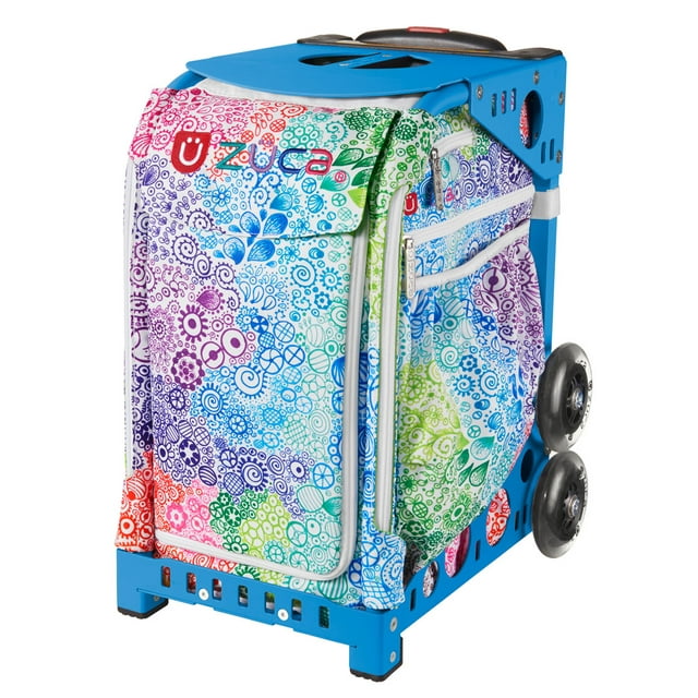 Zuca 18" Sport Bag - Explosion with Flashing Wheels (Blue)