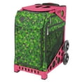 thumbnail image 1 of Zuca 18" Sport Bag - Green Screen with Flashing Wheels (Pink Frame), 1 of 6