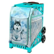 Zuca 18" Sport Bag - Husky with Flashing Frame Turquoise Frame