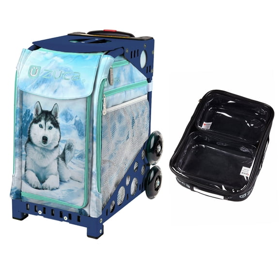 Zuca 18" Sport Bag - Husky with One Large and Two Mini Utility Pouch (Navy Frame)