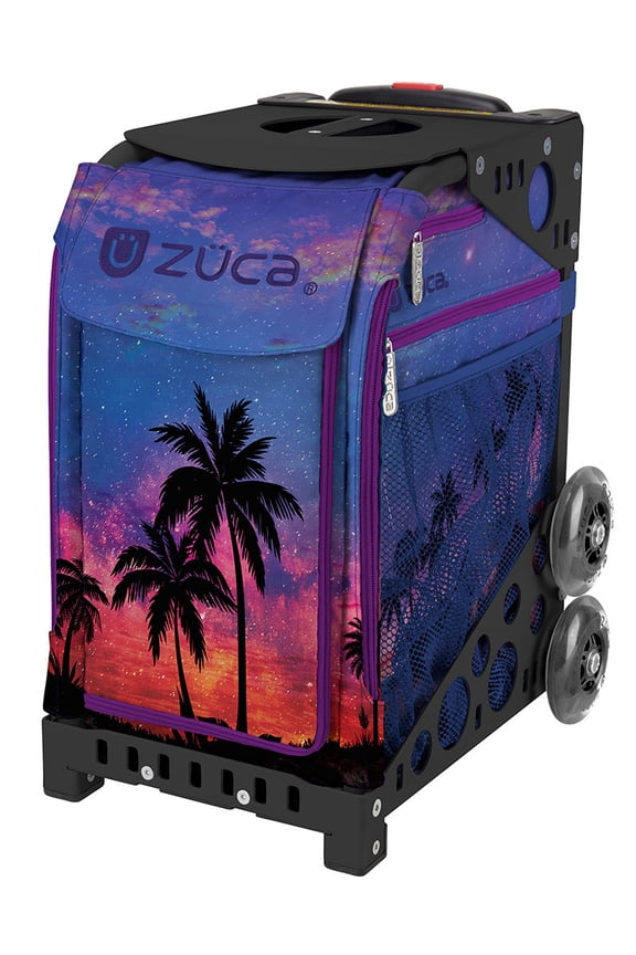 18" Sport Bag - Island Life with Flashing Wheels (Black Frame)