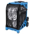 thumbnail image 1 of Zuca 18" Sport Bag - Tiger with 2 Small Utility Pouch (Blue Frame), 1 of 4