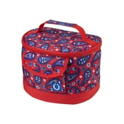 Zuca 6 Lunchbox - Paisley in Red
